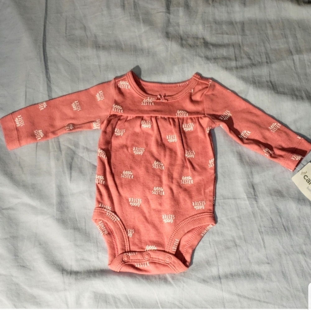 Carter's new born onesie